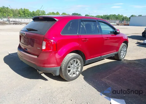 2013 Ford Edge Sel из США, поврежденный, VIN 2FMDK3JC5DBE17278